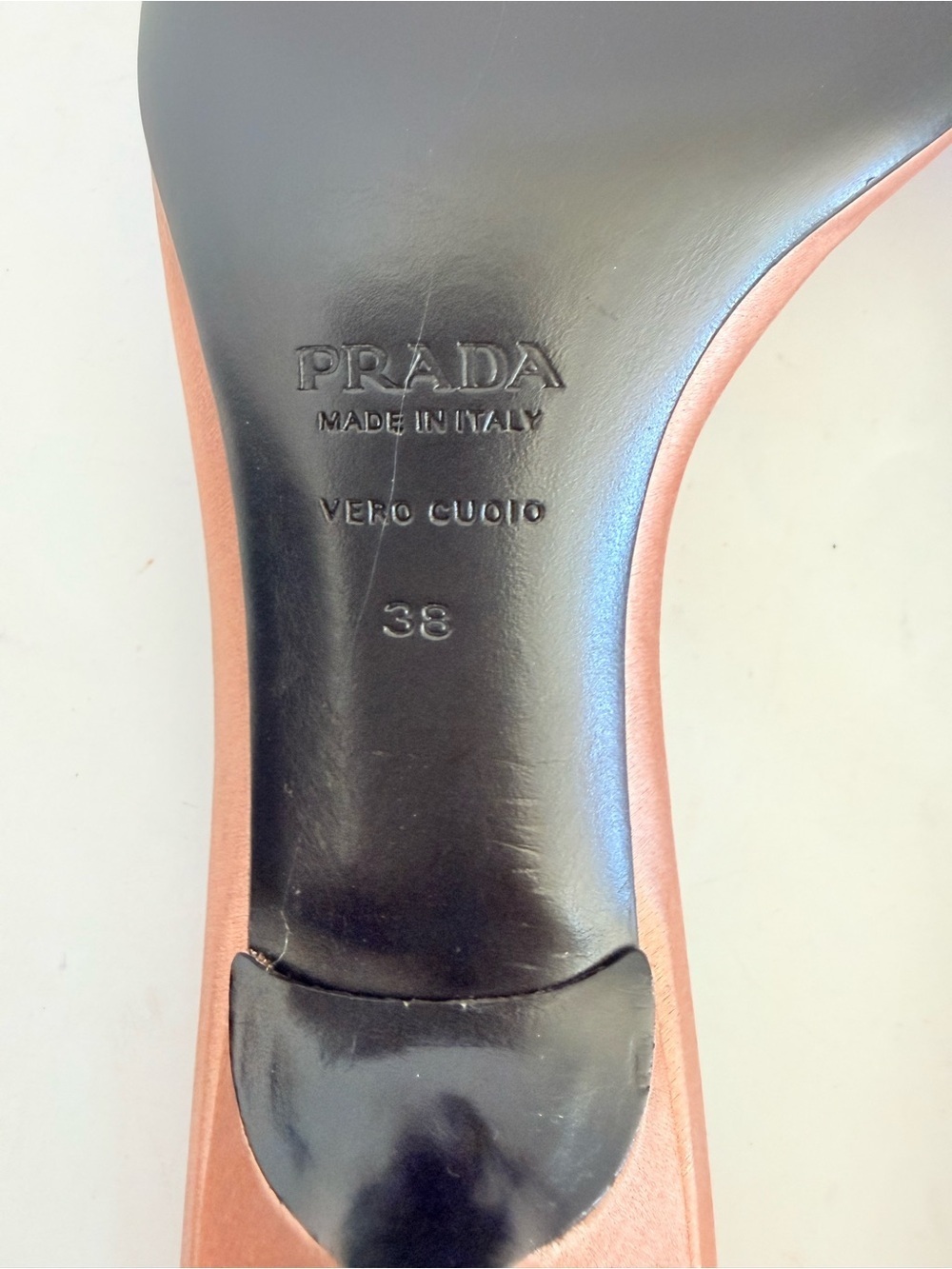 Prada Archive Pink Satin Crystal beaded Embellished bow Mule Heels EU 38 - Picture 10 of 11